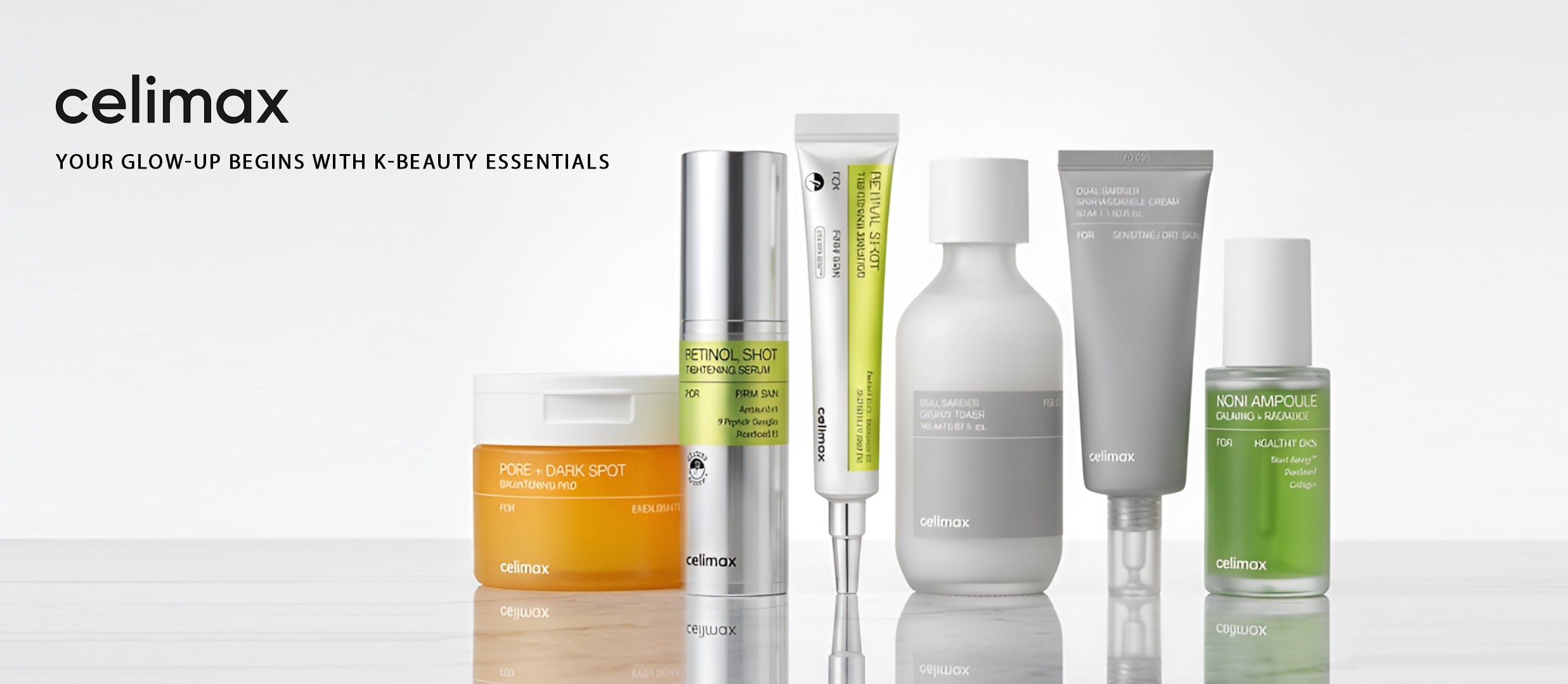 Celimax Skincare Range & Model