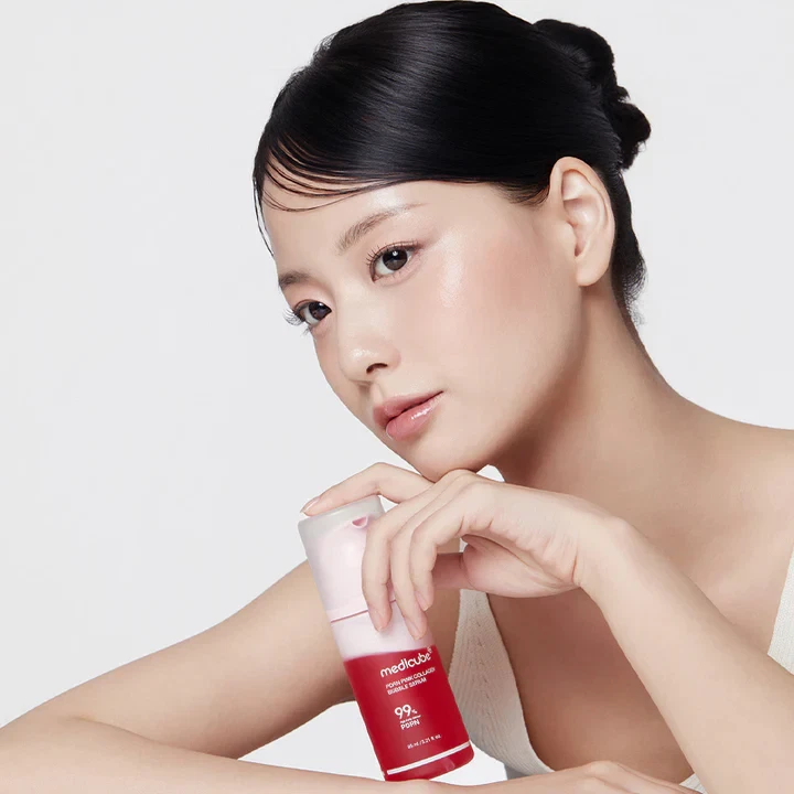 Medicube PDRN Pink Collagen Bubble Serum