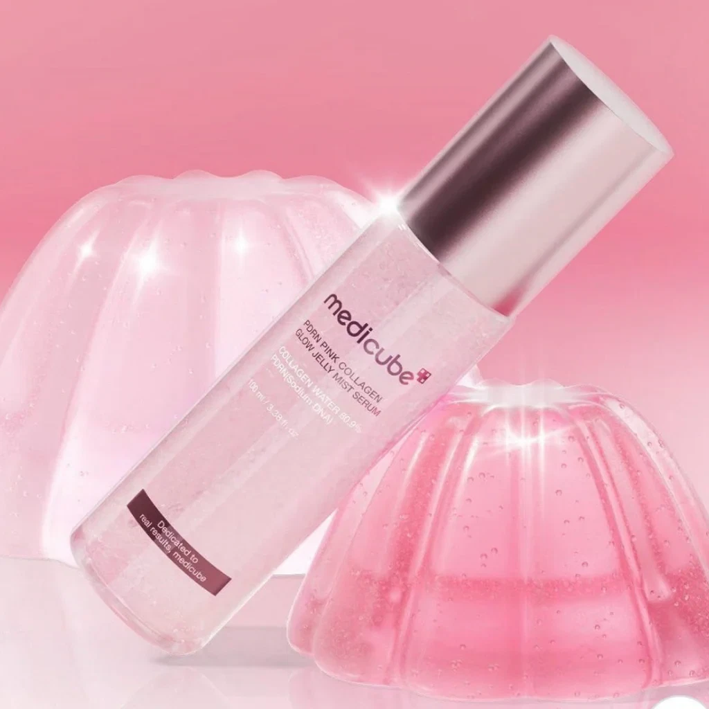 Medicube PDRN Pink Collagen Glow Jelly Mist Serum
